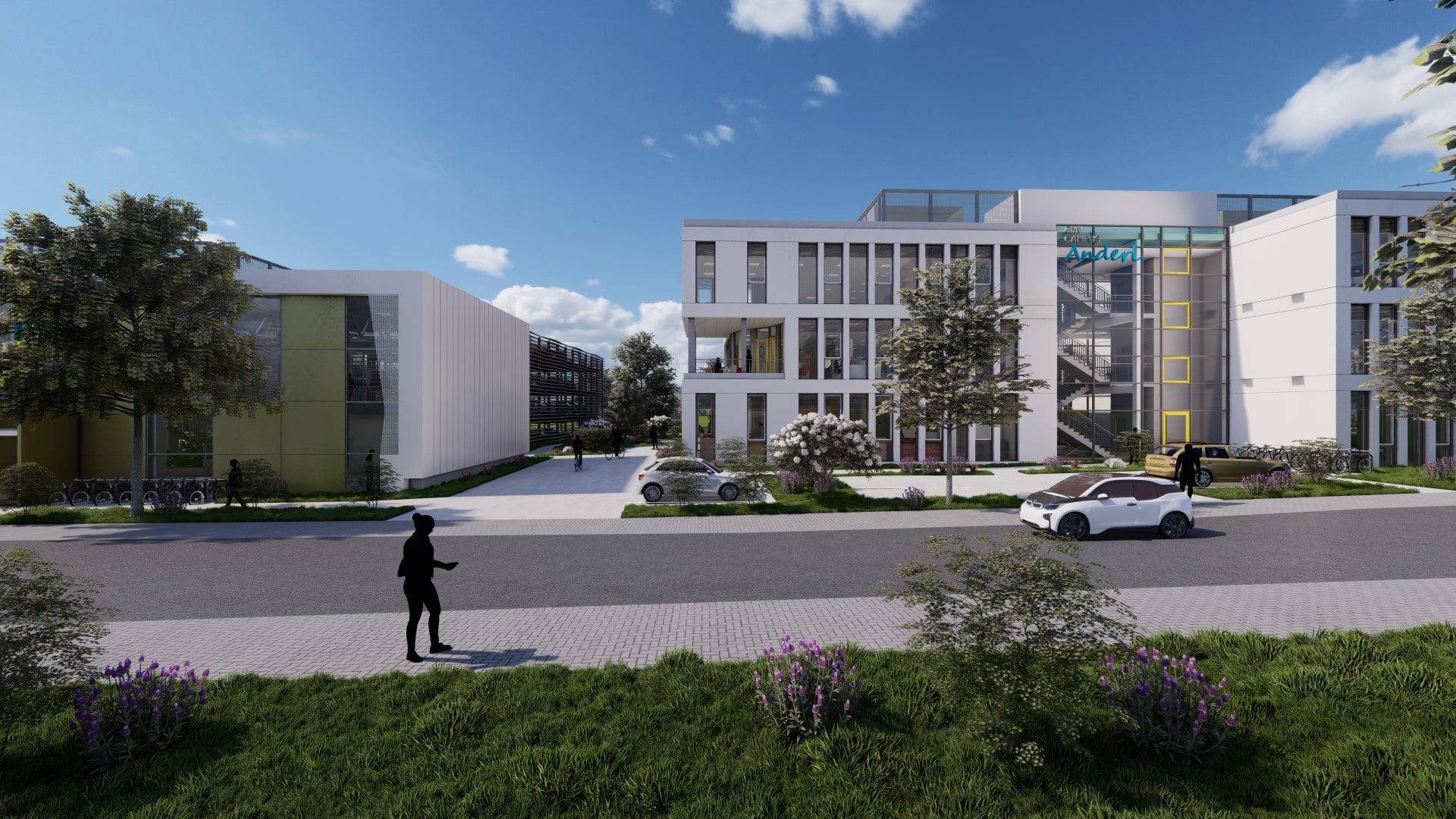 Der neue Campus am Oberfeld in Rosenheim