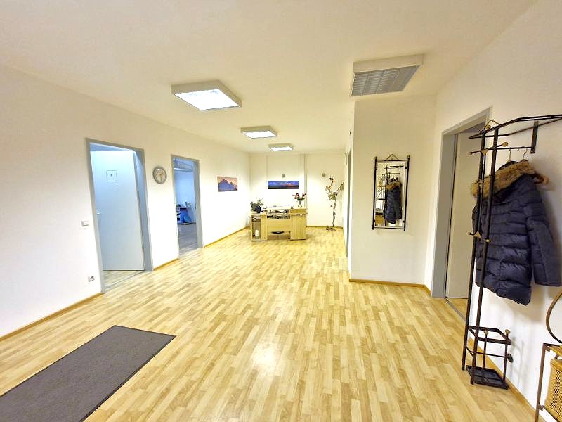 Blick in den Empfang