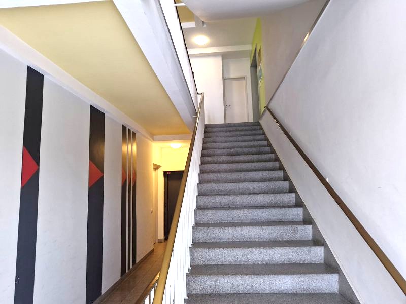 Blick ins Treppenhaus