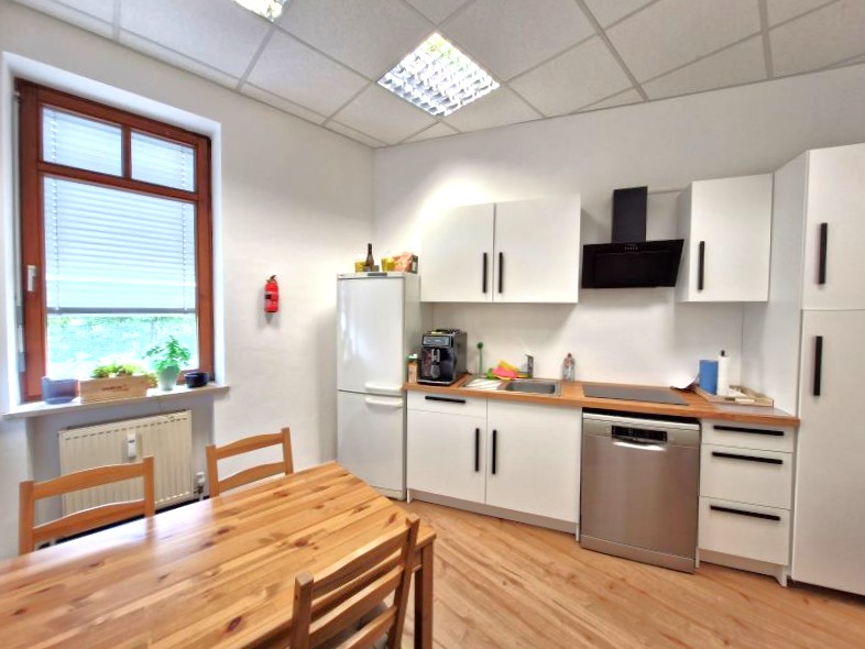 Blick in die Teeküche