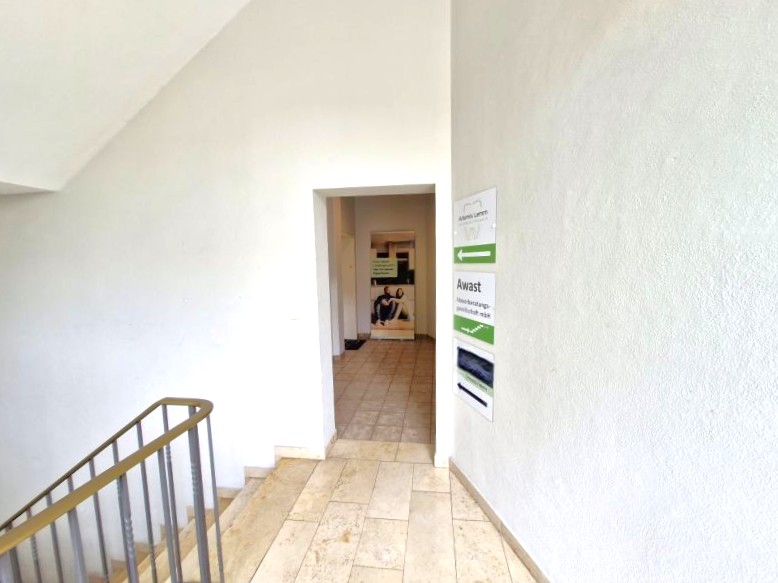 Blick vom Treppenhaus