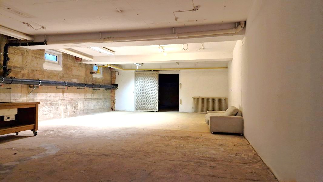 Blick in den Keller