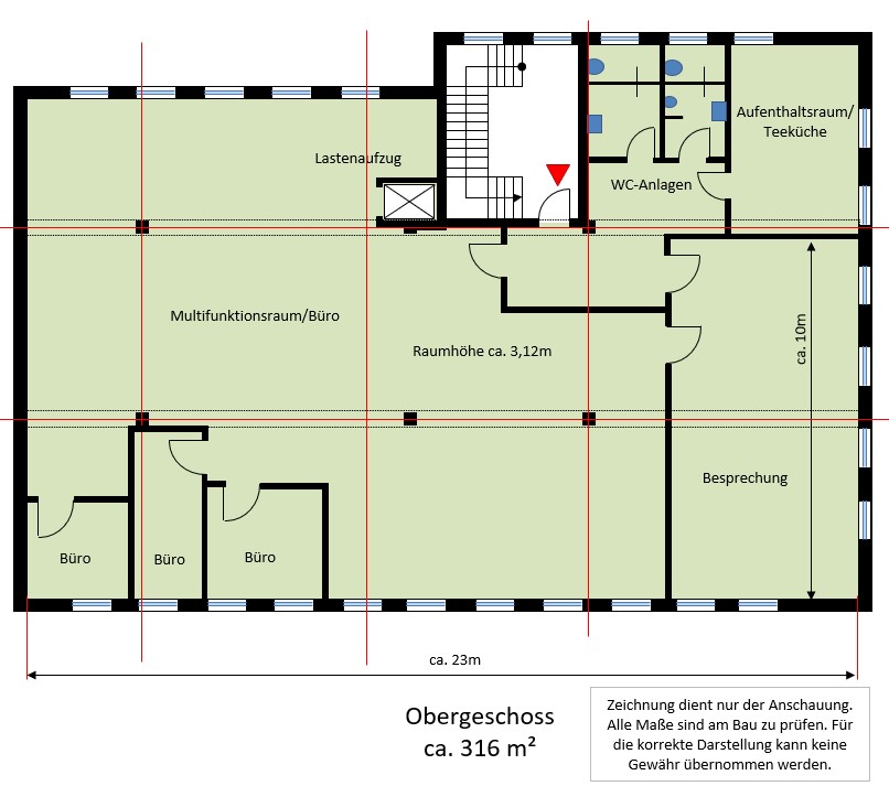 Grundriss Obergeschoss