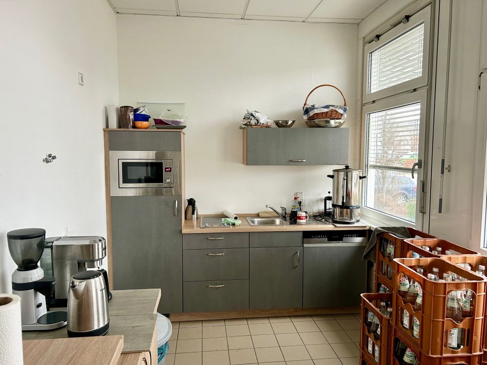 Blick in die Teeküche