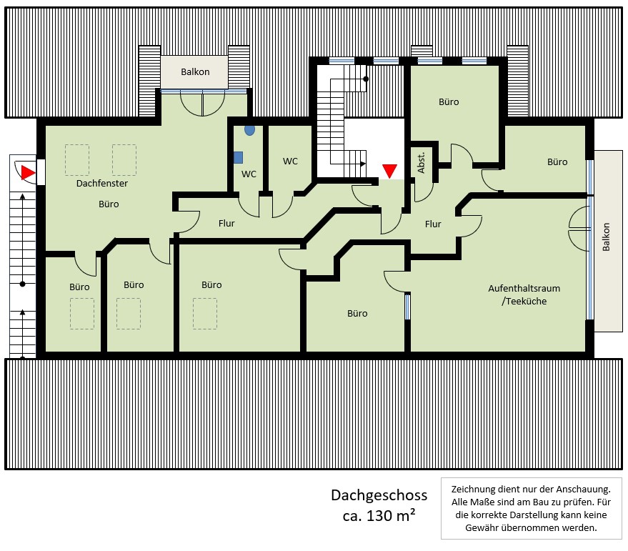 Grundriss Dachgeschoss