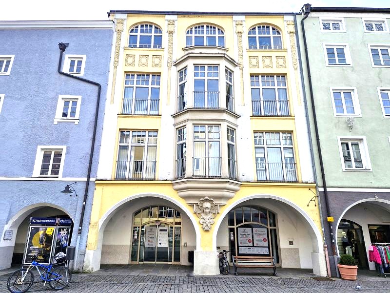 Blick auf das Gebäude