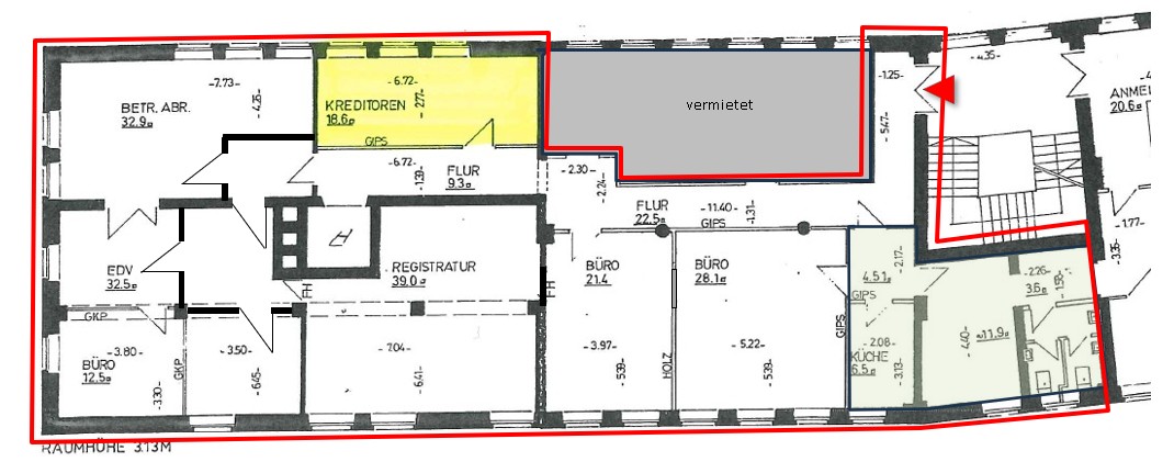 Grundriss 1. OG West 18.3.26