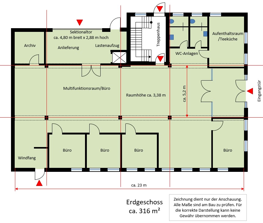 Grundriss Erdgeschoss