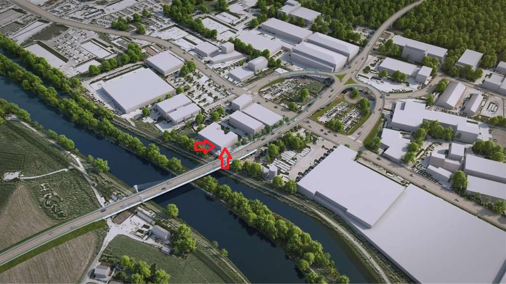 Erschließung neue B15