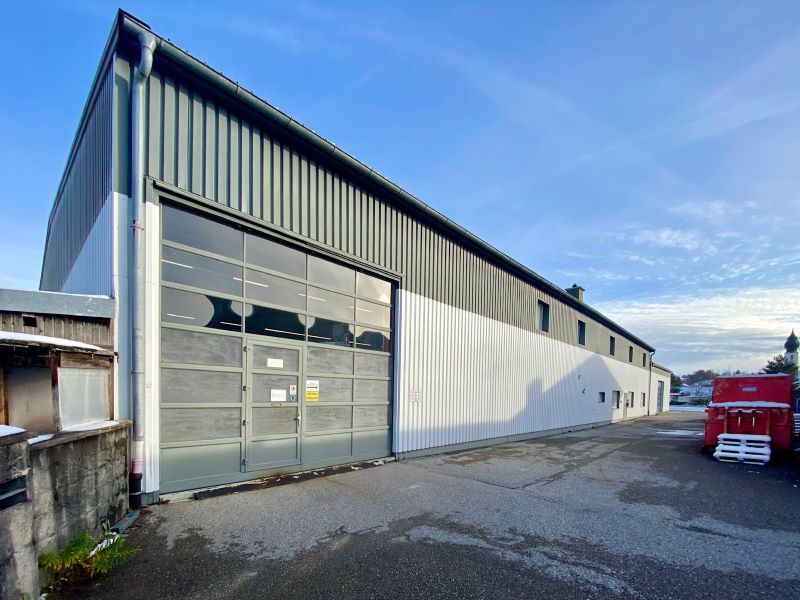 Hallenansicht Hofseite